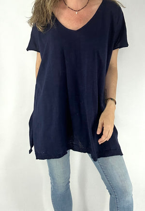 Polera oversize